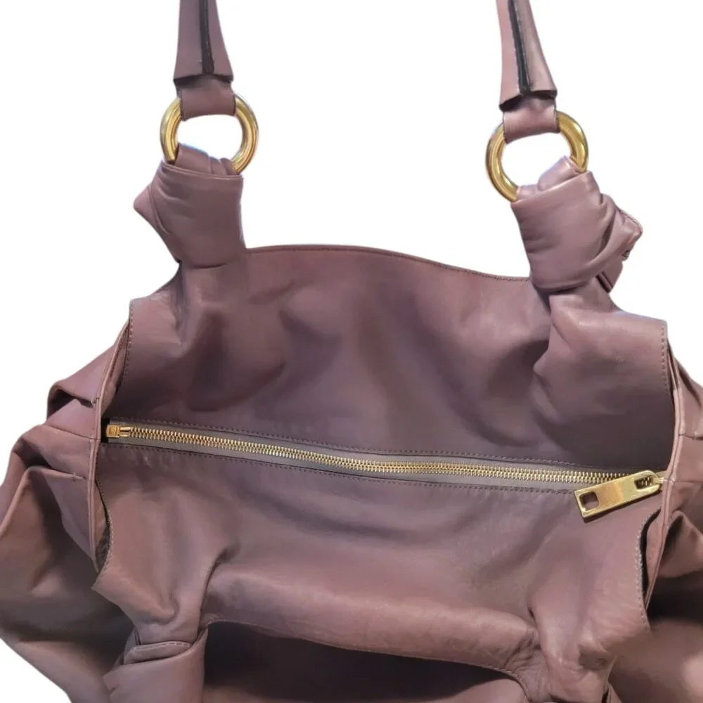 Marc Jacobs Mercer Parker Leather Hobo Bag